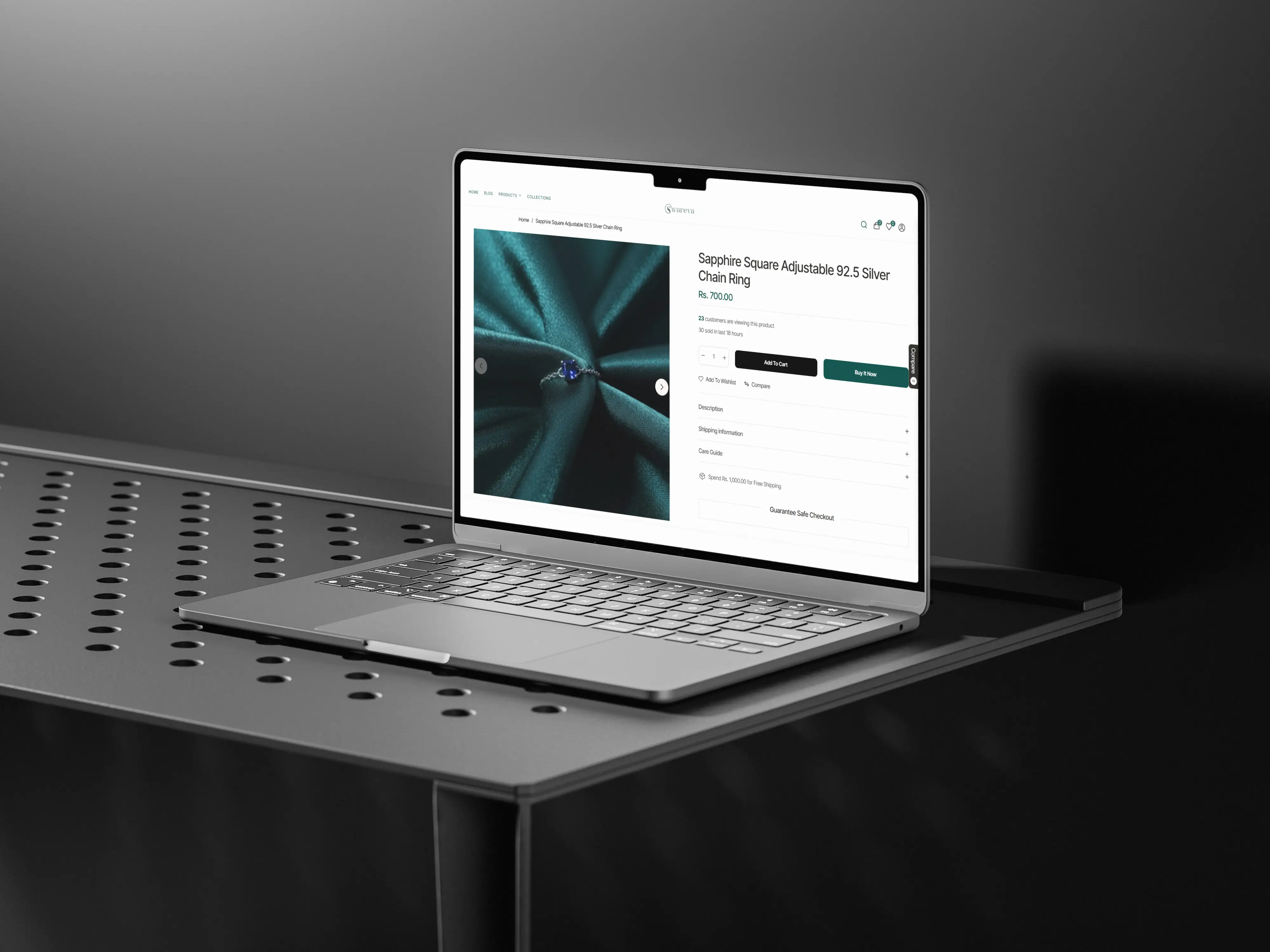 Swareva Jewels Projects Page